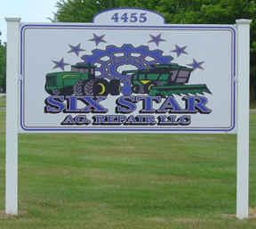 FARM EQUIPMENT REPAIR SIGN