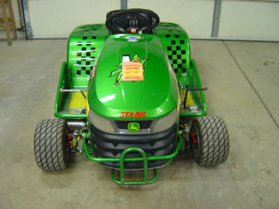 Ryker Racing, Stabil Logo, Lawnmower Racing Decals, Michigan Lawn Mower Racing Association