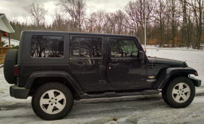 Jeep Wrangler, 20% Window Tint