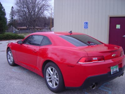 2014 Camaro, Window Tint